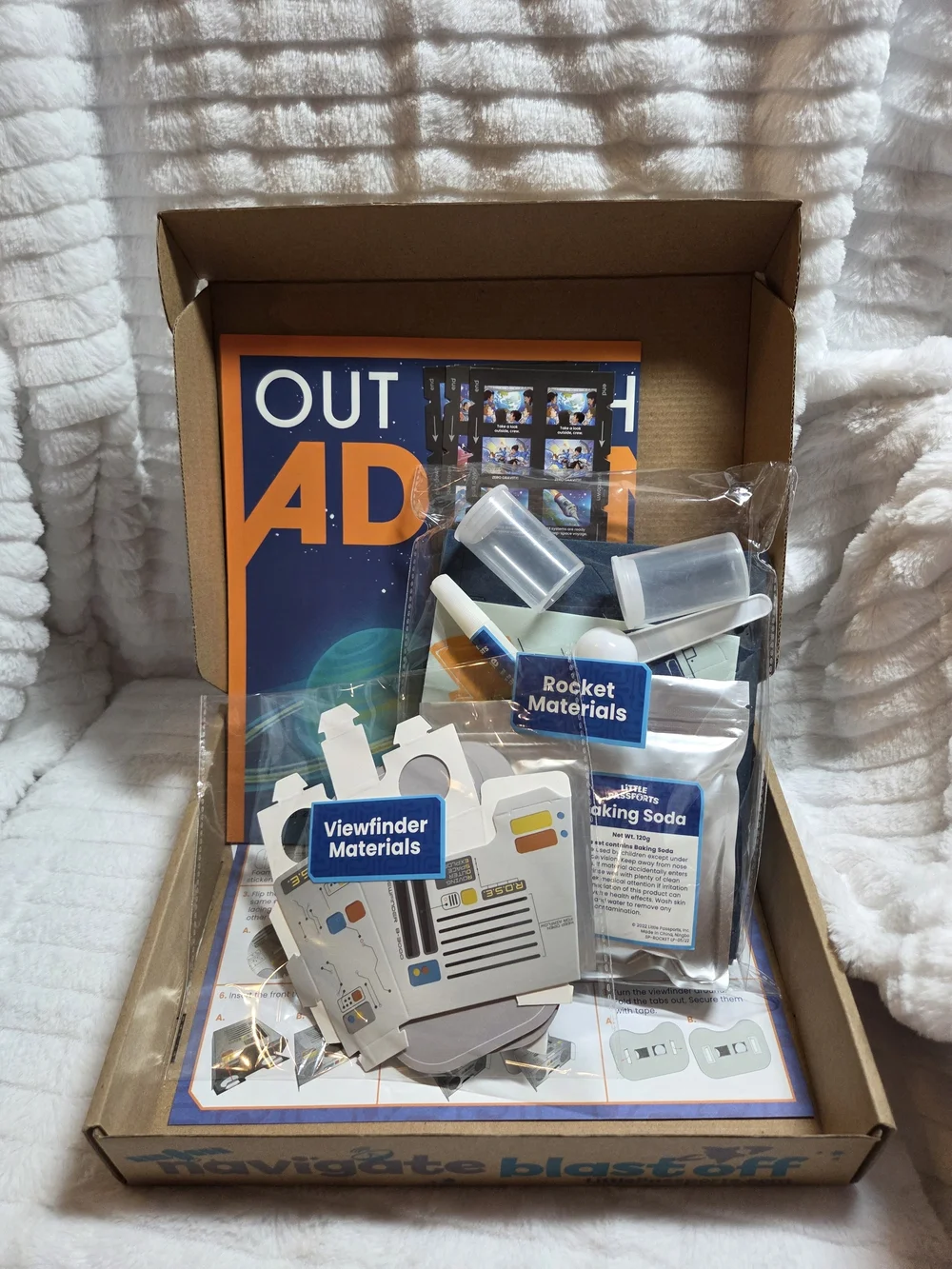 NIB Little Passports Blastoff! Space Quest Activity Kit